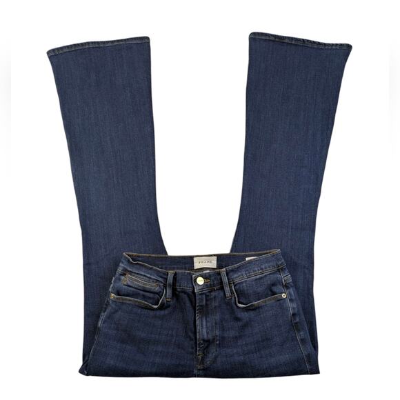 Frame Denim Women's Indigo Flare Jeans - Picture 2 of 8